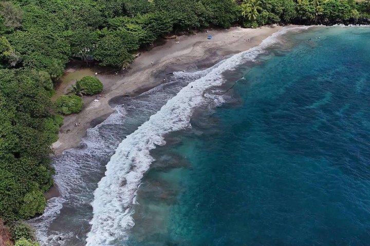 ハナへの私道（マウイ島）スペイン語および英語ガイド付き