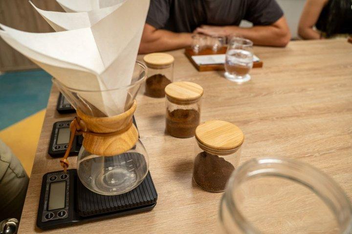 Koffieproeverij in Santa Marta
