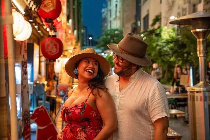 地元の東京のフォトグラファーとの東京でのフォトシュート