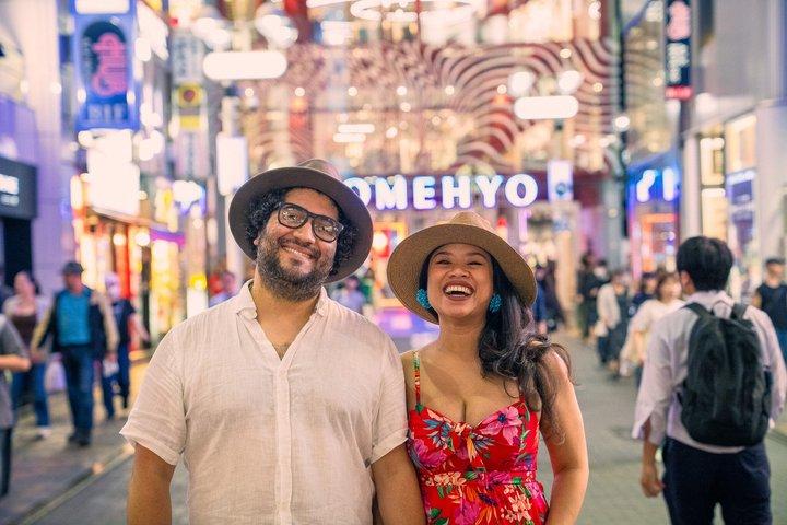 地元の東京のフォトグラファーとの東京でのフォトシュート