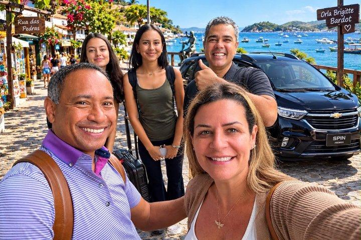 TRANSFER 4 Passengers: Búzios/Angra dos Reis/Arraial do Cabo/Cabo Frio.