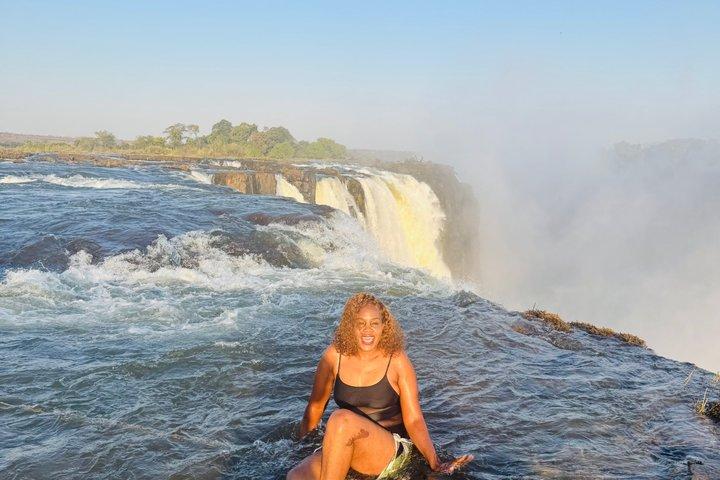 Livingstone Island Devils Pool (liten grupp)