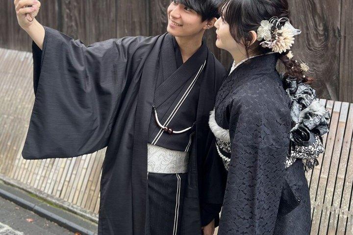 京都着物カップルプラン 着物レンタル 1830年創業のパイオニア