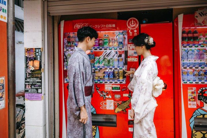自分の写真家と一緒に東京を旅する