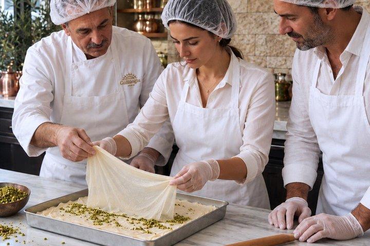 1871 Gulluoglu Autentisk Turkisk Baklava-workshop Istanbul