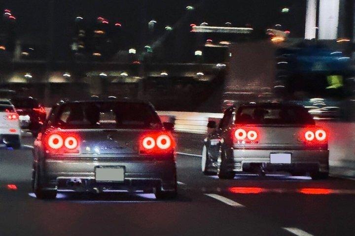 東京ドリフト：大黒JDMミーティングVIPナイトツアー（GTR＆シルビア）