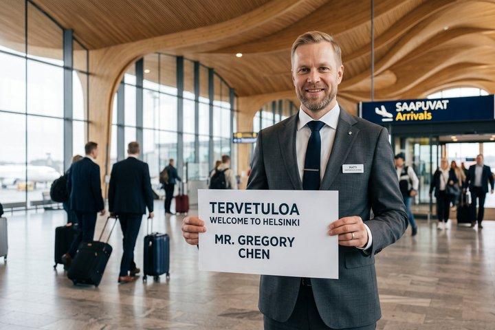 Helsinki: HEL Airport Private Transfer to/from City Center