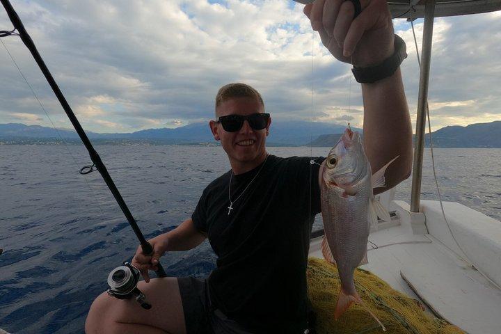 Chania Sunset Rod Fishing Experience