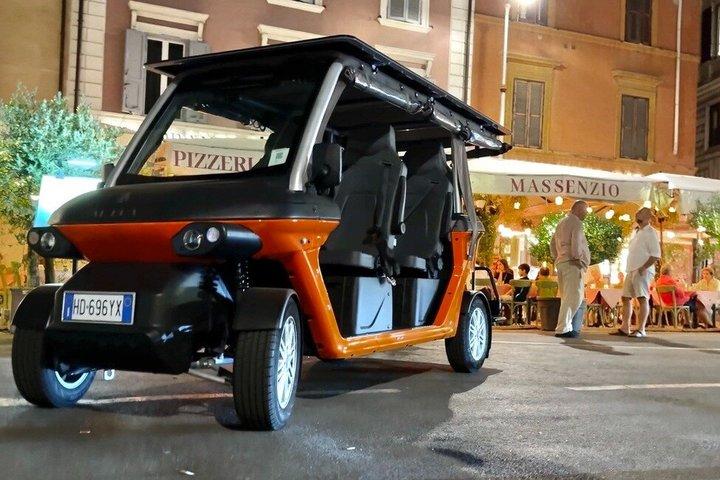 Rome Golf Cart Tour with Drink