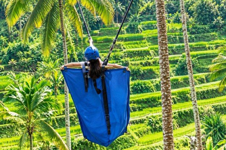 最高のアラス・アラム アドベンチャー スイング、ジップライン、スカイバイク ランチ付き