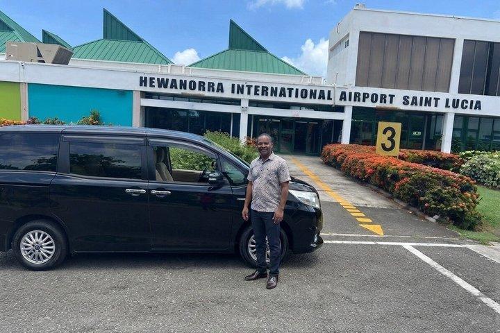 Hewanorra Airport Private Transfer to North Saint Lucia Hotels