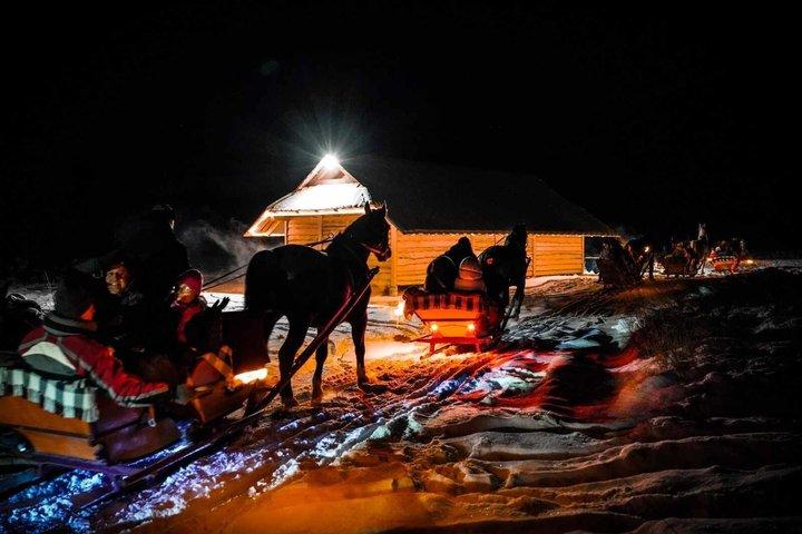 Torchlit Sleigh Ride and Highlander Feast in Zakopane