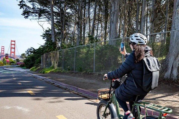 サンフランシスコ 電動自転車レンタル ゴールデンゲートとGPSルート