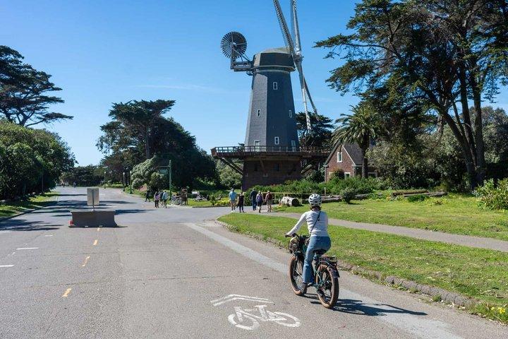 サンフランシスコ 電動自転車レンタル ゴールデンゲートとGPSルート