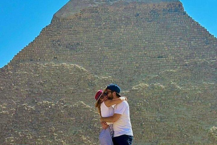 Visite des pyramides de Gizeh et du sphinx