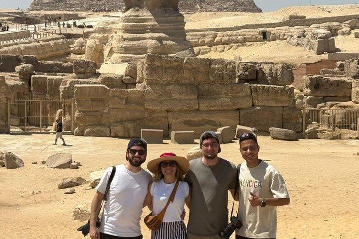Visite des pyramides de Gizeh et du sphinx