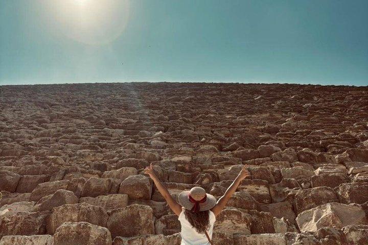 Visite des pyramides de Gizeh et du sphinx