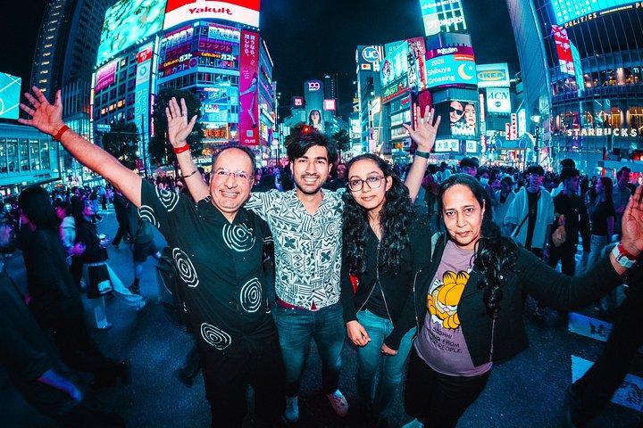 ユキによるプライベート東京ネオン写真撮影