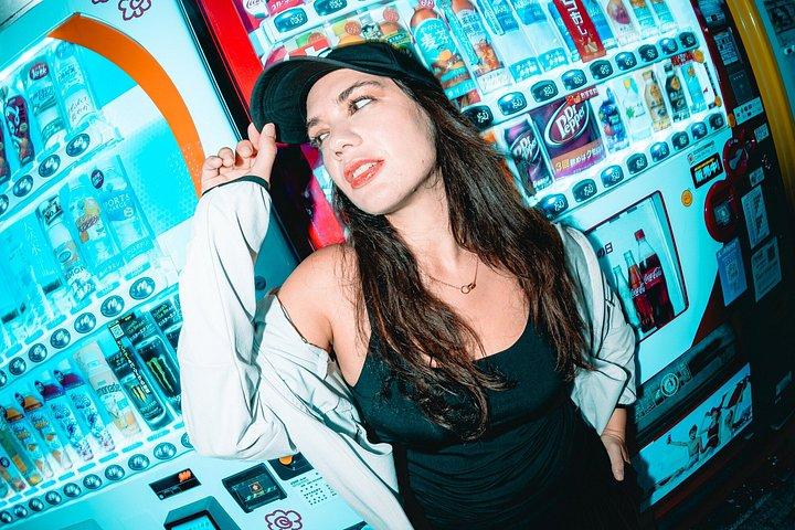 ユキによるプライベート東京ネオン写真撮影