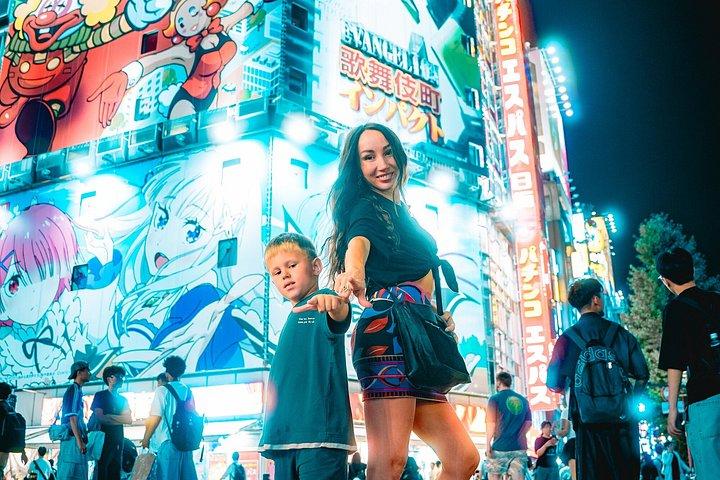 ユキによるプライベート東京ネオン写真撮影