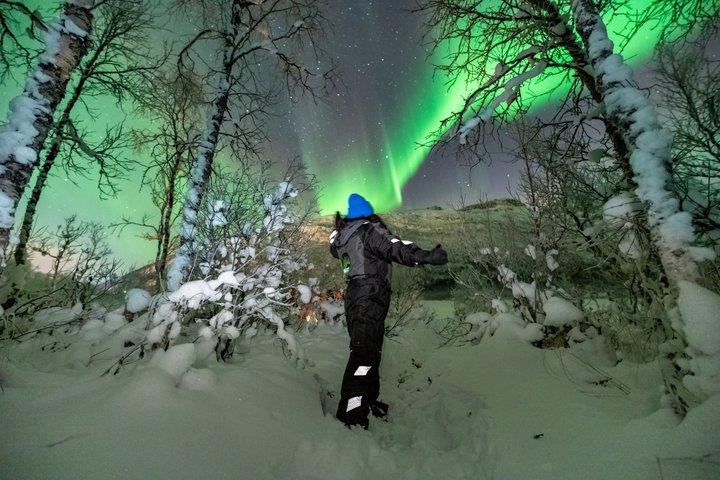 Aurora Boreale 8 persone Max Con foto ritiro e tute termiche