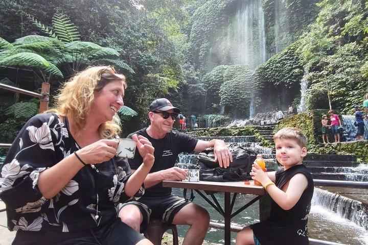 Benang Kelambu Waterfall and Sasak Culture Tour with Local Crafts