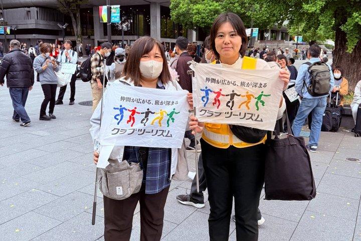 テーブル席と椅子席を設けた土浦花火大会