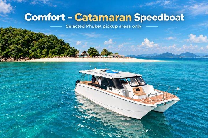 Phi Phi & Maya Bay Excursão Premium em Speedboat: Comida completa e Pickup