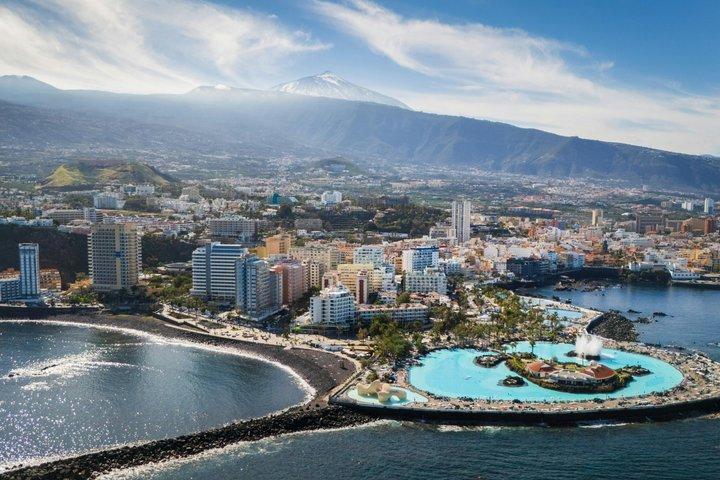 テネリフェのハイライト：港からのピックアップ付きの景勝地巡り