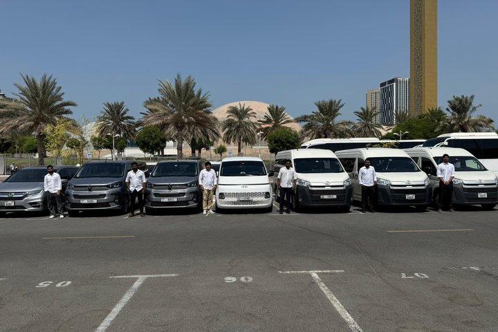 Transfert privé d'arrivée et de départ à l'aéroport de Dubaï et de Sharjah