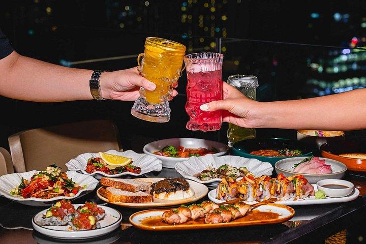 Spectacular 3-Hour Rooftop Dinner with 360-Degree Bangkok View