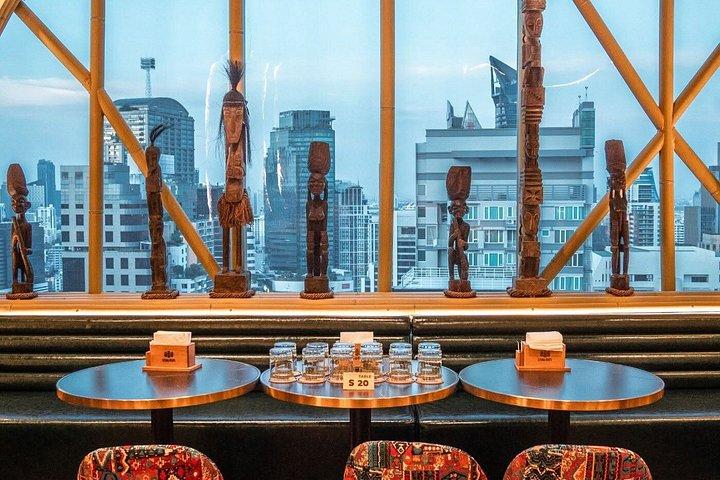 Spectacular 3-Hour Rooftop Dinner with 360-Degree Bangkok View