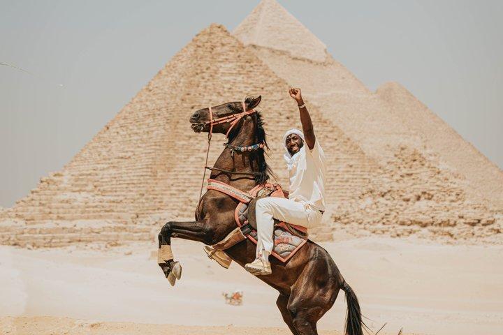Tours from Cairo airport Giza Pyramids Memphis city Saqqara and Dahshur