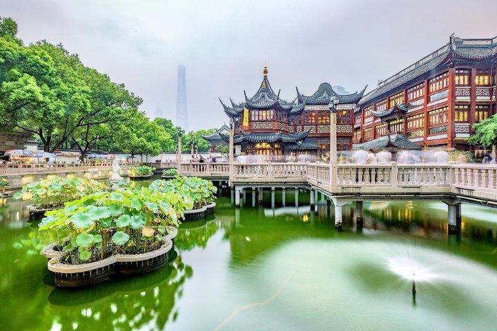 太極拳と豫園、外灘のプライベート上海日帰りツアー