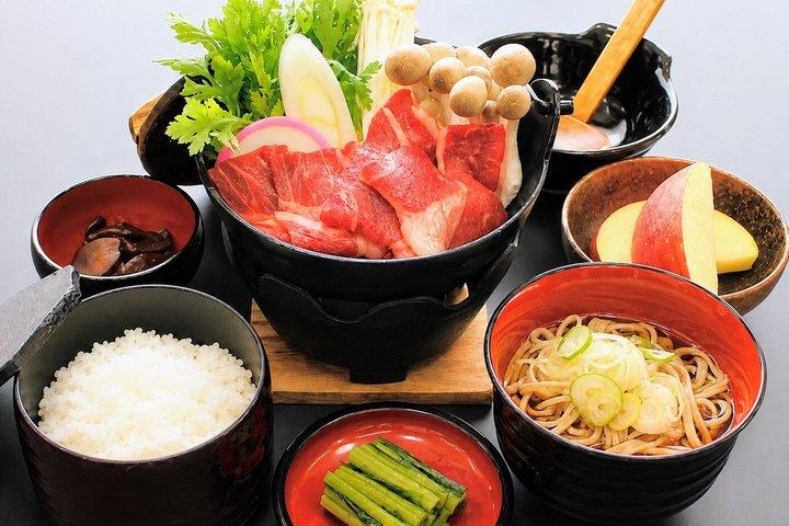 東京発:長野スノーモンキーパーク日帰り牛すき焼き付き