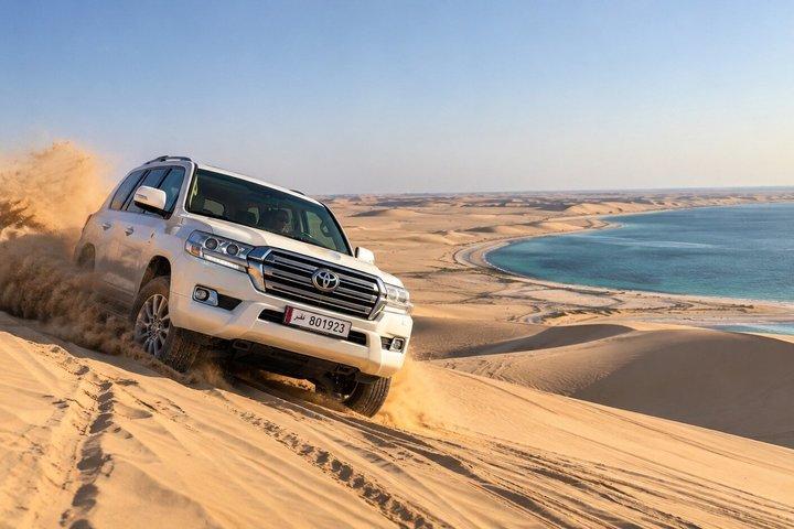 Qatar Gold Dune Safari, Kamelritt, Sandboarding och ATV