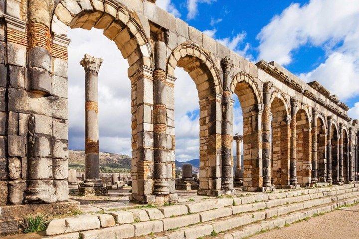 フェズからヴォルビリス、ムーレイ・イドリス、メクネスへのプライベート日帰り旅行
