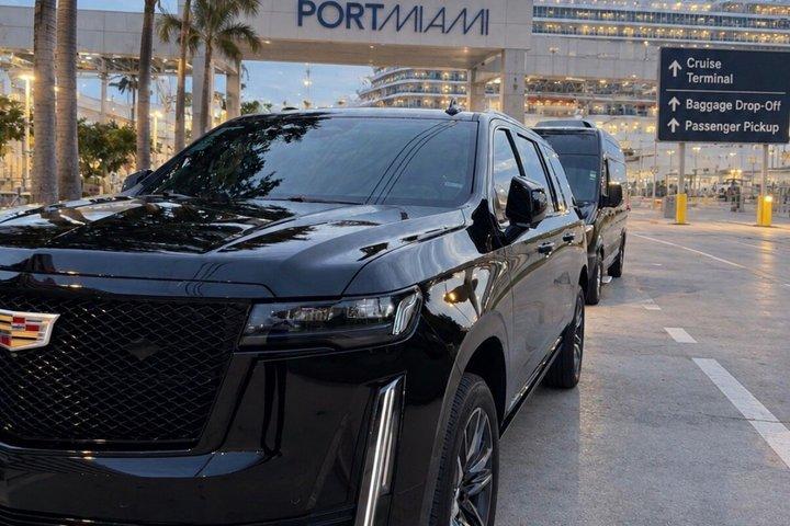 Port of Miami to MIA Private Stopover Transfer 3Hours
