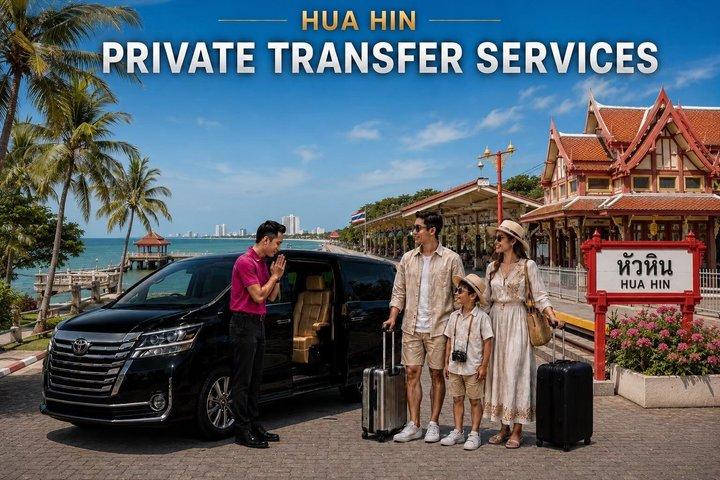 Hua Hin Premier Private Charter con conductor de habla Inglés