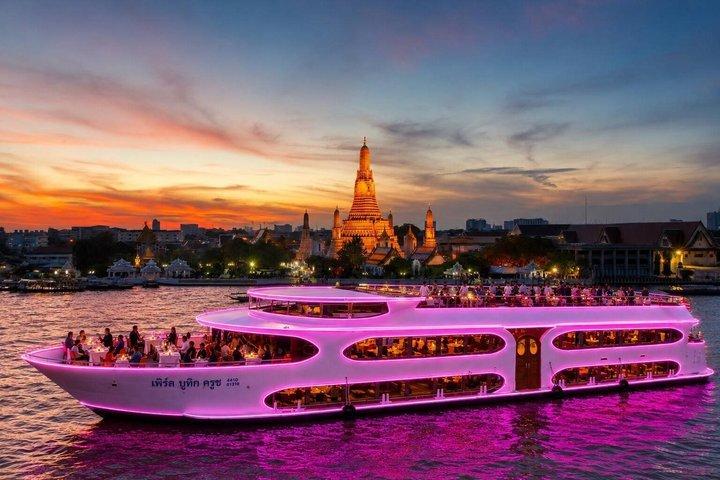 Pearl Boutique Nuova Crociera di Lusso per Cena sul Fiume Chao Phraya