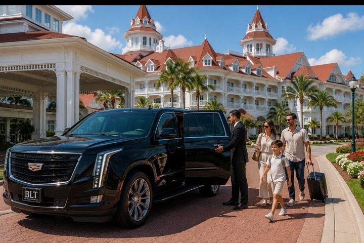 プライベートSUV：オーランド空港からレイクブエナビスタのホテルまで