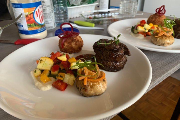 Experiencia en clase de cocina tailandesa con 4 platos comidas