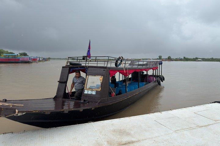 シェムリアップからバッタンバンまでの遊覧船の旅