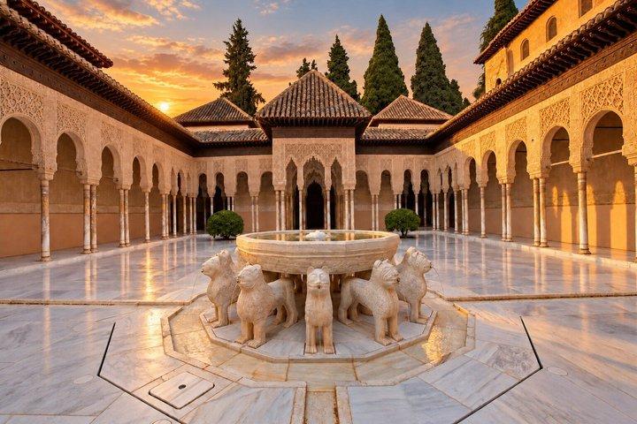Visita guiada premium à Alhambra e Generalife