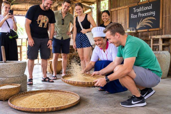 カムタンでの地元シェフによる3時間のベジタリアン料理教室