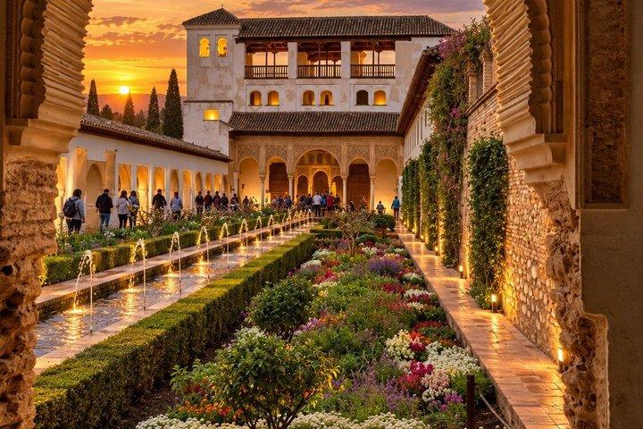 Alhambra Alcazaba and Generalife Gardens with Audio Guide
