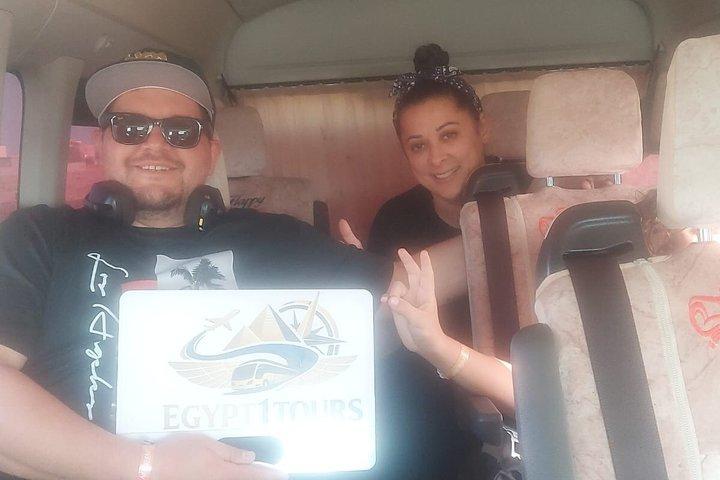 Transferts privés de Louxor à Hurghada (visite facultative de Dendera)
