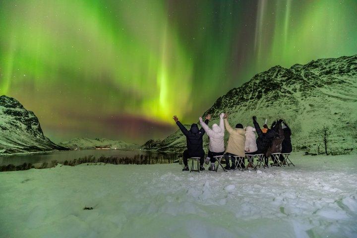 Aurora Boreale 8 persone Max Con foto ritiro e tute termiche