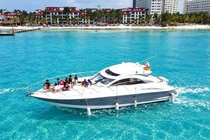 Privé 55ft Sunseeker Cancun Isla Mujeres