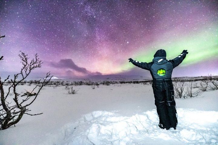 Aurora Boreale 8 persone Max Con foto ritiro e tute termiche